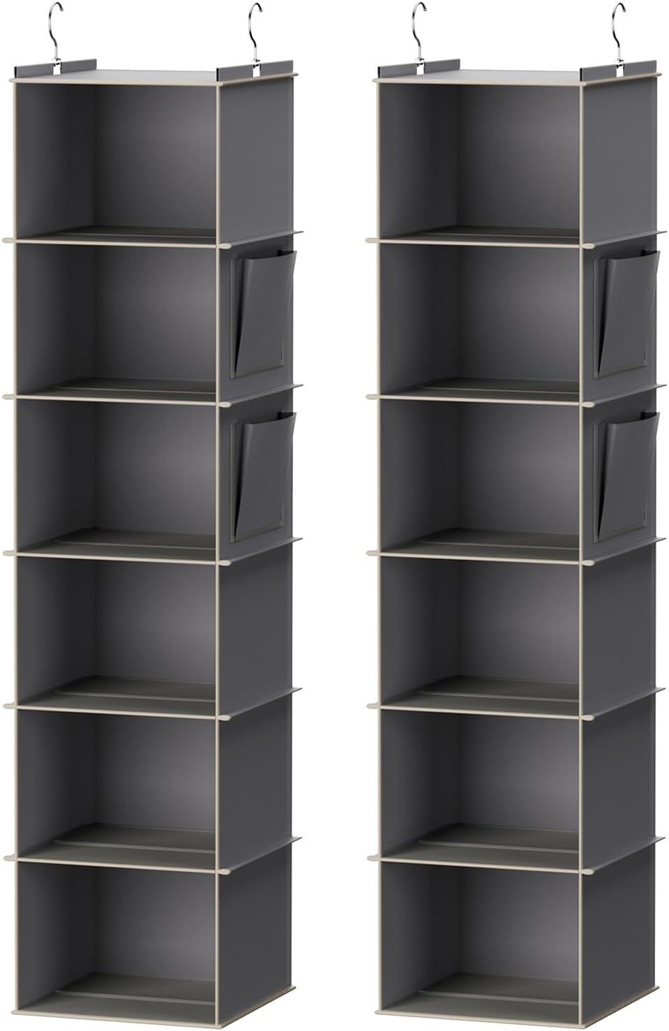YOUDENOVA hanging closet shelf organizer